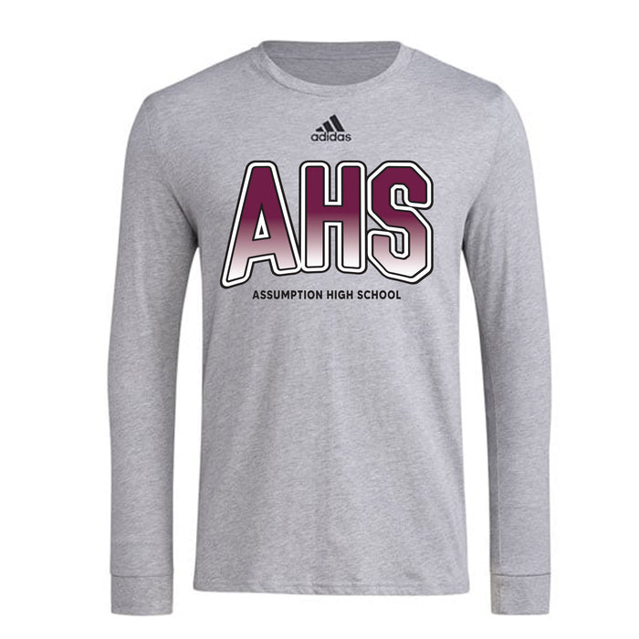 Adidas Long Sleeve Performance Tee - Grey