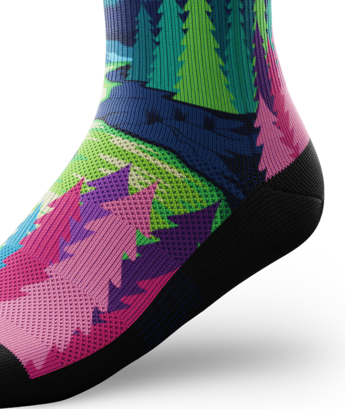 Lost Paradise Athletic Crew Socks