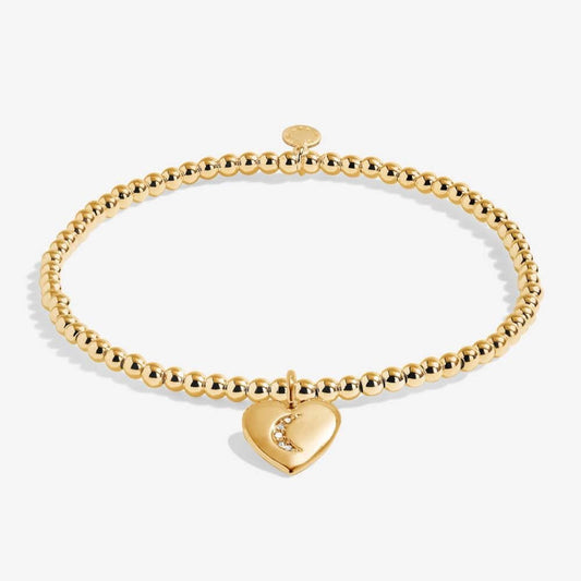 ‘Love You to the Moon and Back’ - 9757 - Gold Bracelet