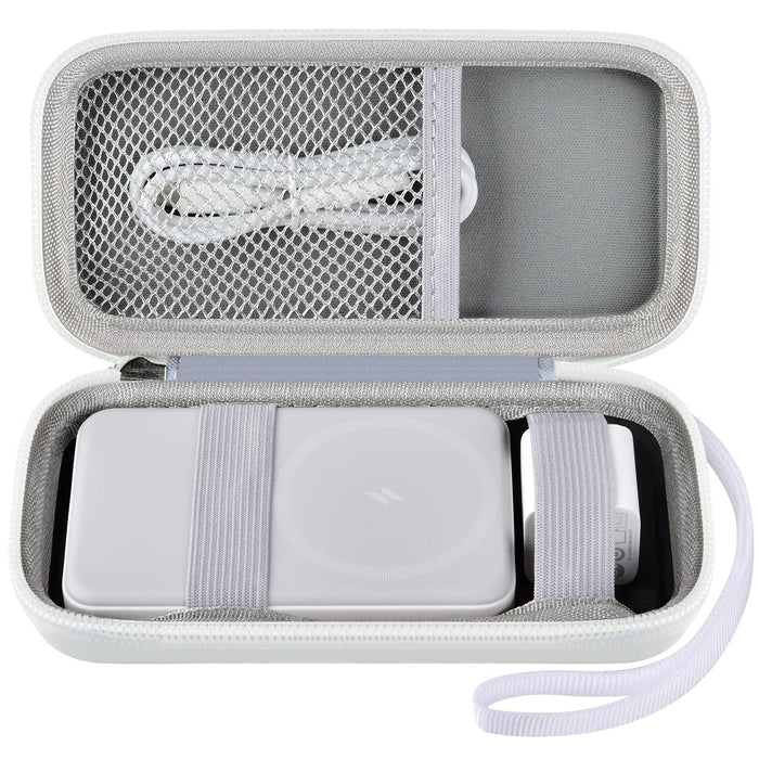 Anker MagSafe Power Bank Travel Case | ALKOO – Medium / White – protective case product view