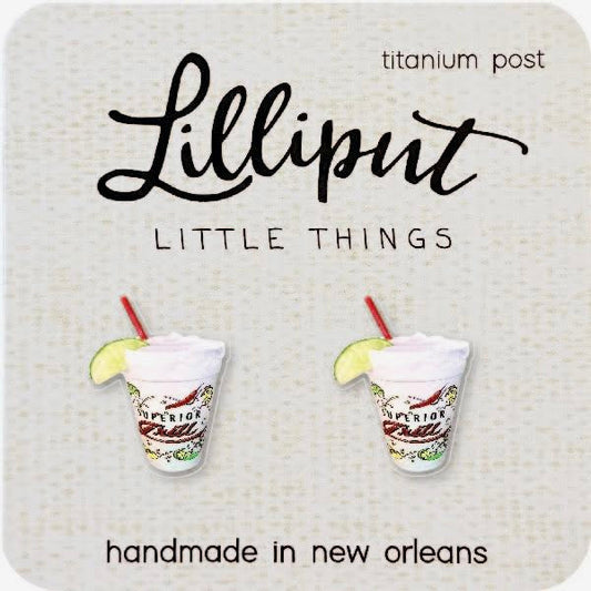 Margarita Cup Stud Earrings