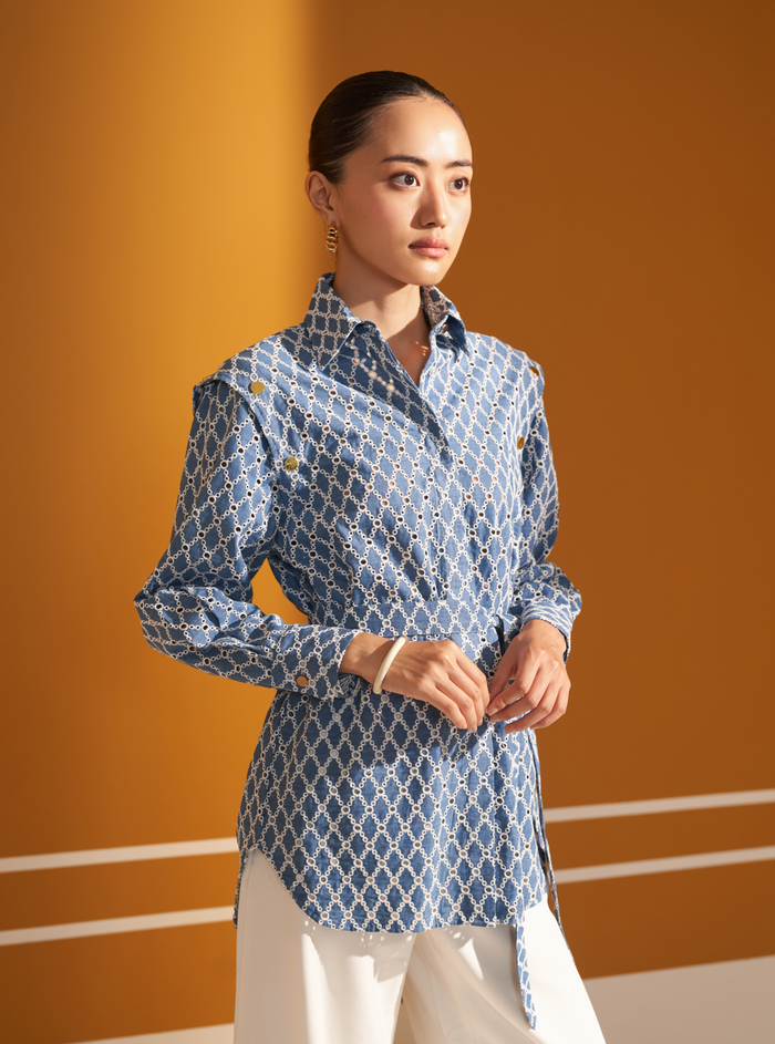 Margot Denim Dark Blue Shirt