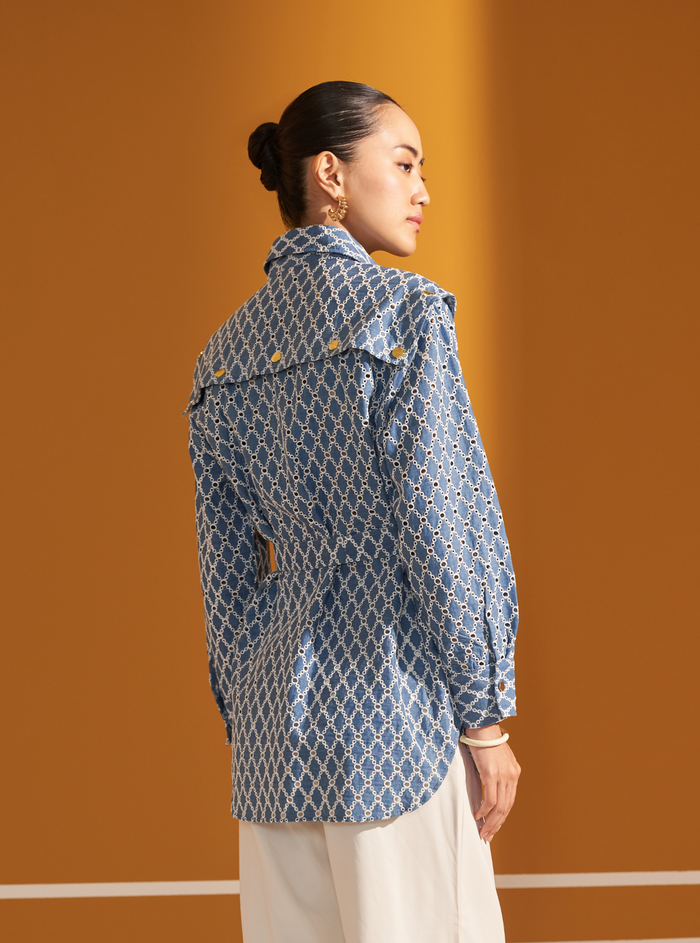 Margot Denim Dark Blue Shirt