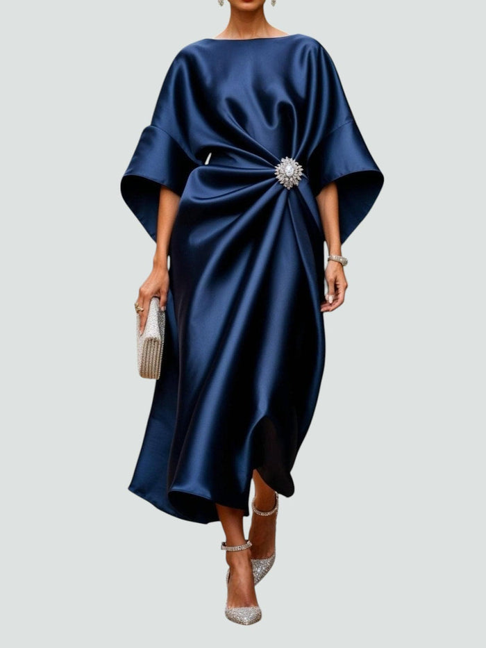 Marijona™ | Elegant Satin Maxi Dress