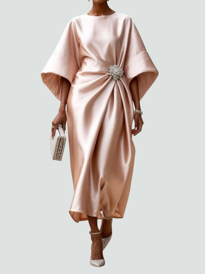 Marijona™ | Elegant Satin Maxi Dress