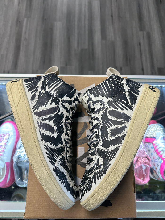 Marni Leather Sneaker Veja V-15 "Black"