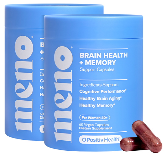 MENO - Brain Health & Memory Support Capsule - 2 Bottle