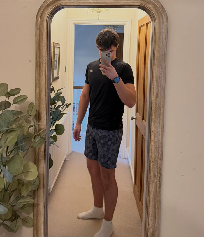 MENS Fit Trail Shorts | Black Hex