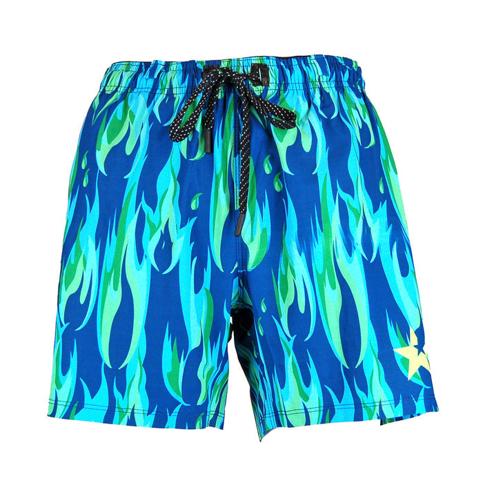 MENS Fit Trail Shorts | Copper Flame