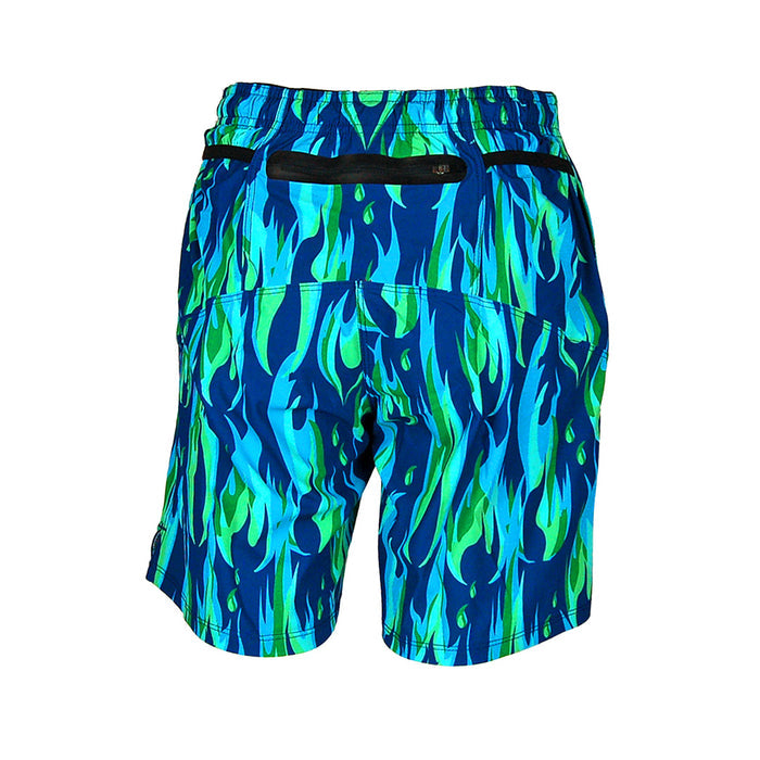 MENS Fit Trail Shorts | Copper Flame