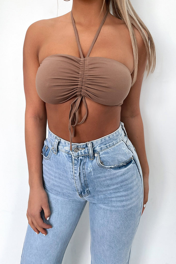 Mercede Crop - Brown