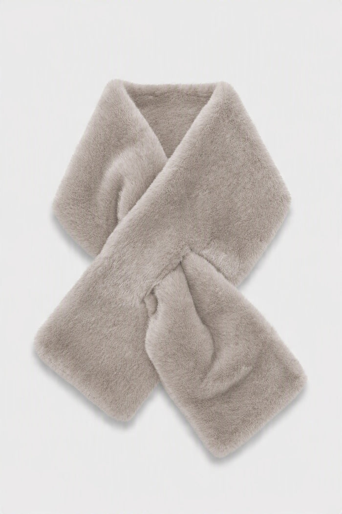 Mink-Effect Faux-Fur Scarf wholesale - image 7