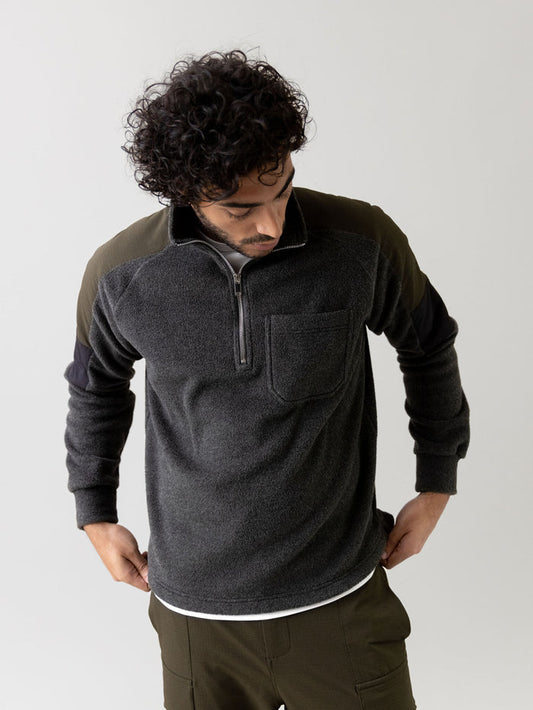 Modelshot / Dark Grey Melange / Detail