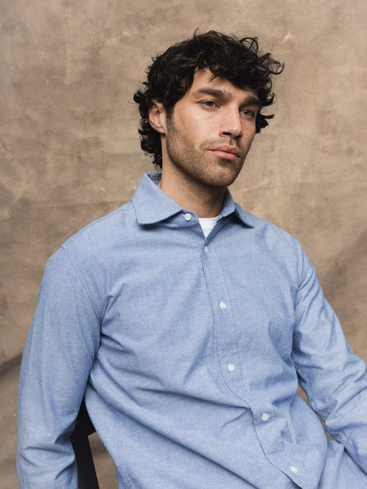 Modelshot / Light Blue / Detail
