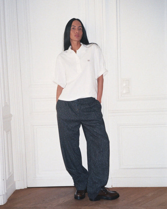 Modelshot / Dark Grey Melange / Detail