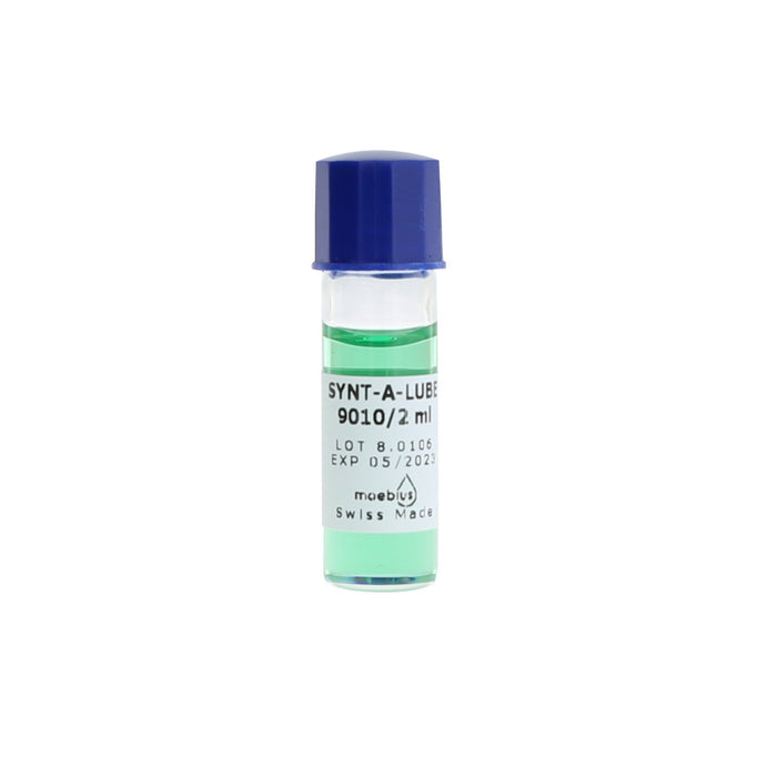 Moebius SYNT-A-LUBE 9010 synteettinen sinivihreä kellon öljy 2ml