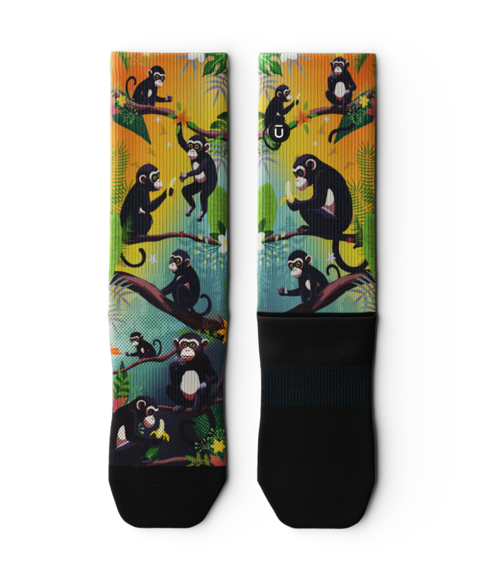 Monkey Business Athletic Crew Socks