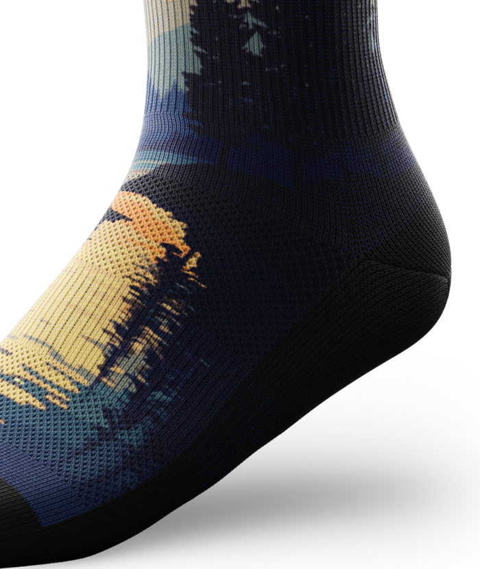 Moonlight Drift Athletic Crew Socks