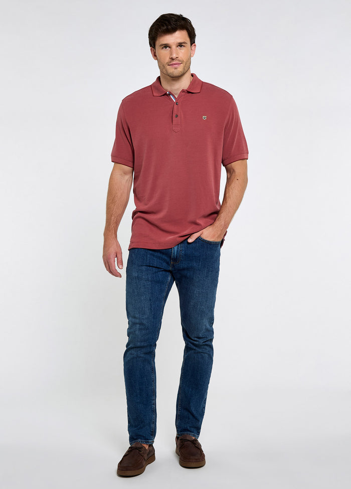 Morrison Men's Polo - Wine Red