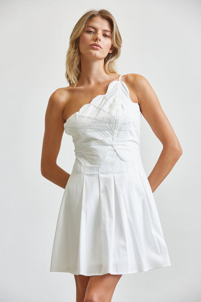 Muse Structured Mini Dress