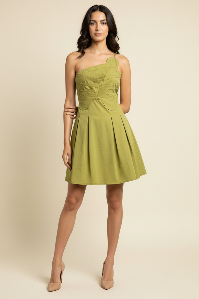 Muse Structured Mini Dress