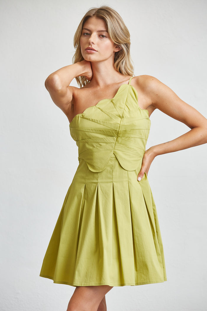Muse Structured Mini Dress