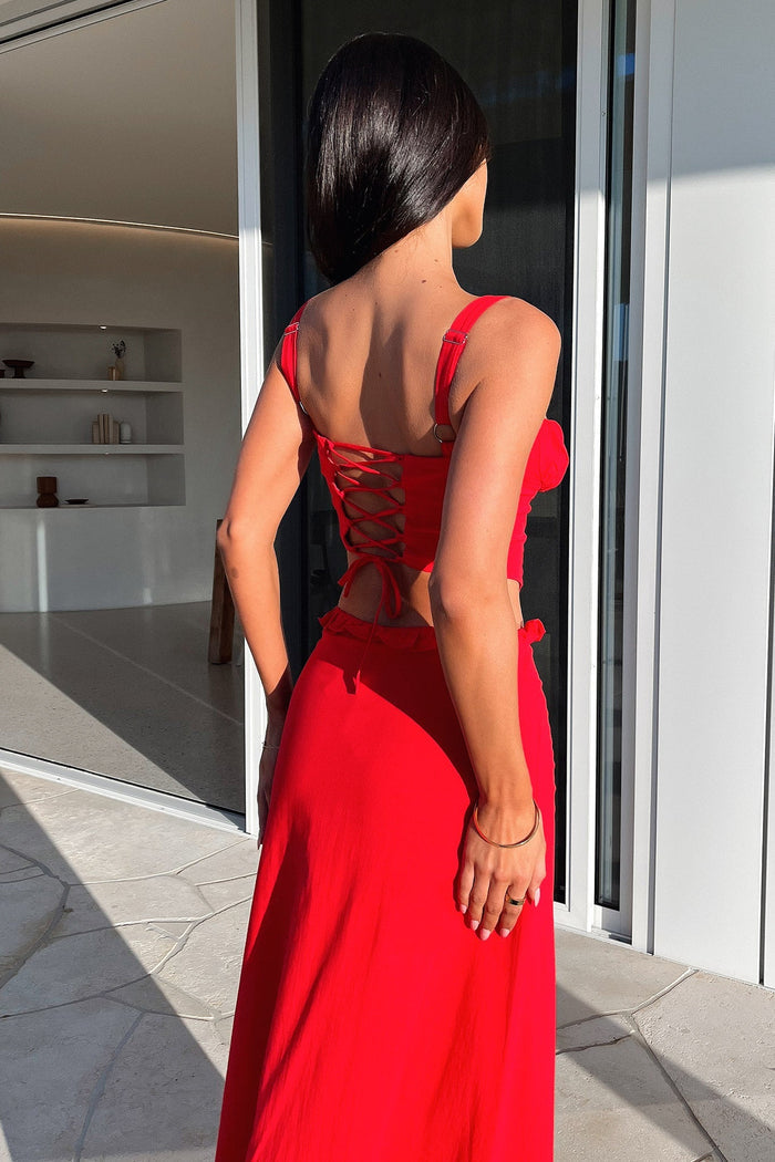 Nakia Top - Red