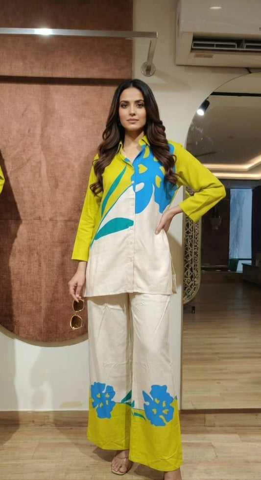 Neelambara Bloom Co-ord Set