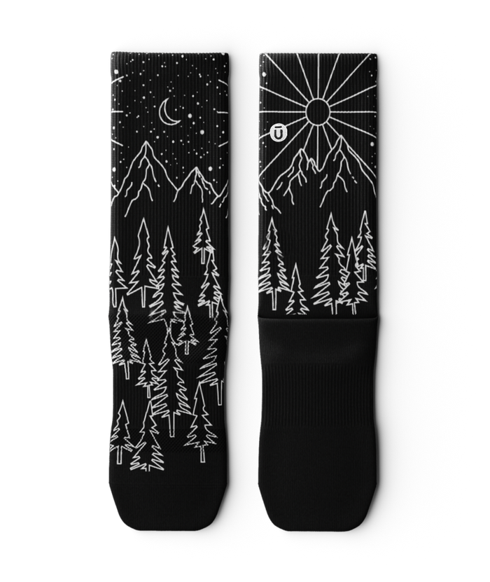 Nocturne Athletic Crew Socks 3-Pack