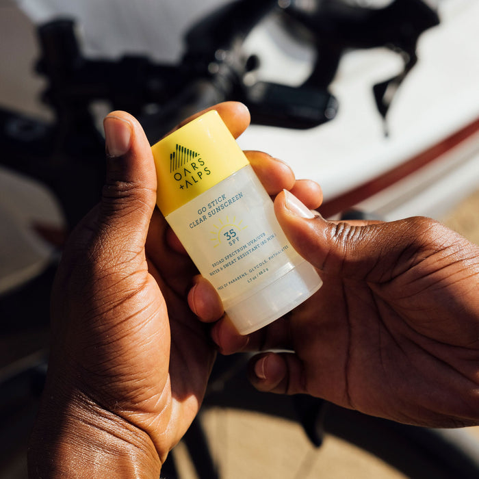 Oars + Alps 100% Go Stick Clear Sunscreen with SPF 35