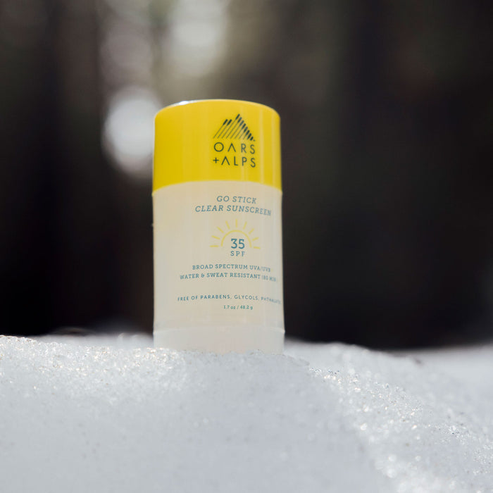 Oars + Alps 100% Go Stick Clear Sunscreen with SPF 35