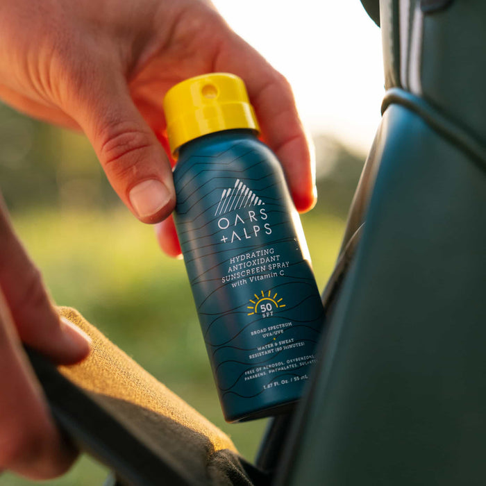 Oars + Alps Travel Size Hydrating Antioxidant SPF 50 Spray