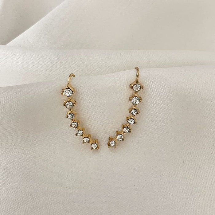 Océane - Boucles d'oreilles sept étoiles scintillantes