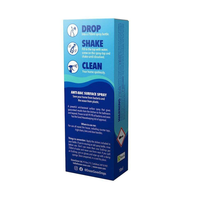 Plastic Free Cleaning Drop Antibacterial - Ocean Mist