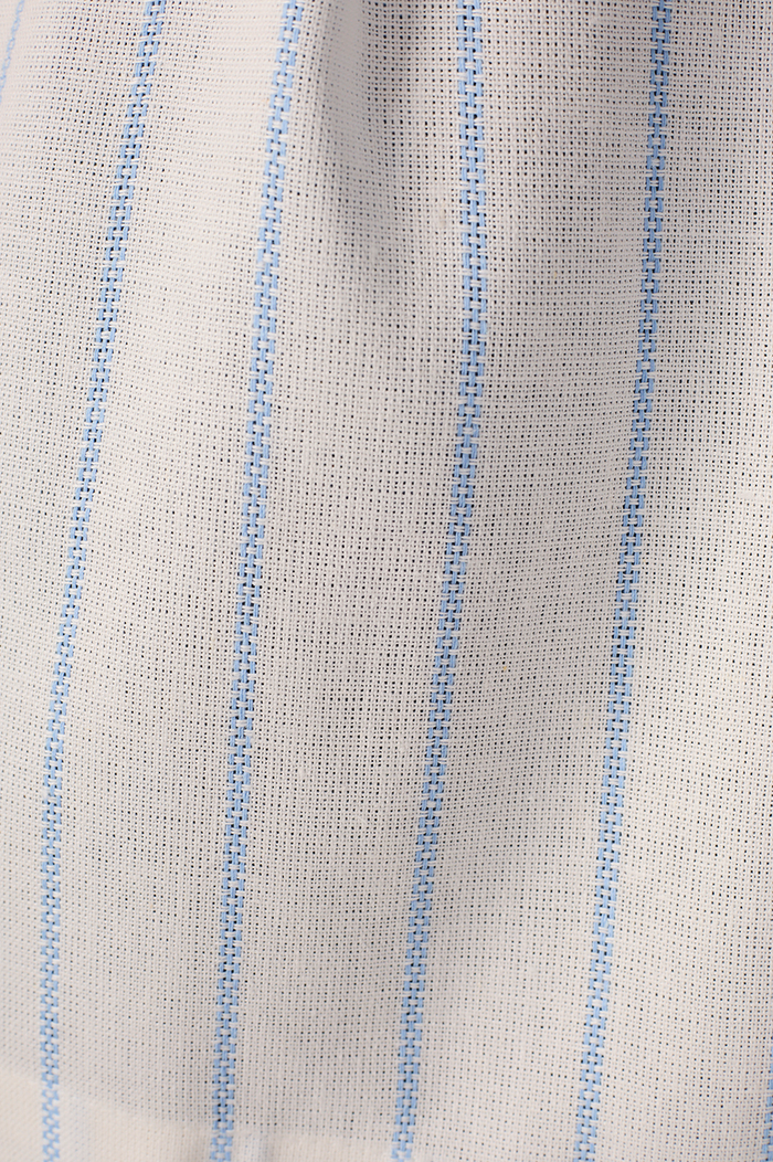 Off-White Stripes Front-Tie Linen Vest