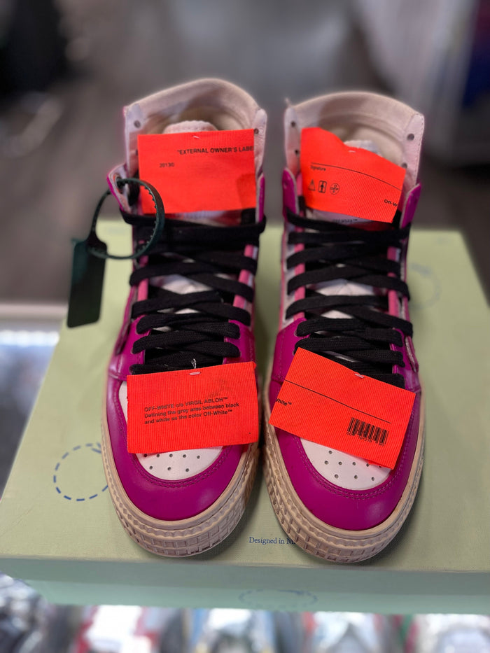 Off White WMNS Court 3.0 High "White/Purple"