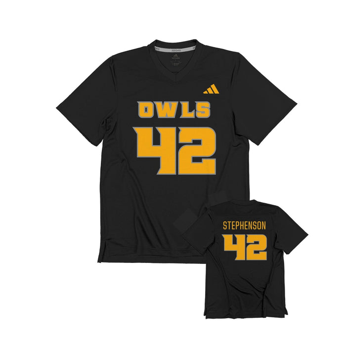Omari Stephenson : adidas Replica Football Jersey - Black