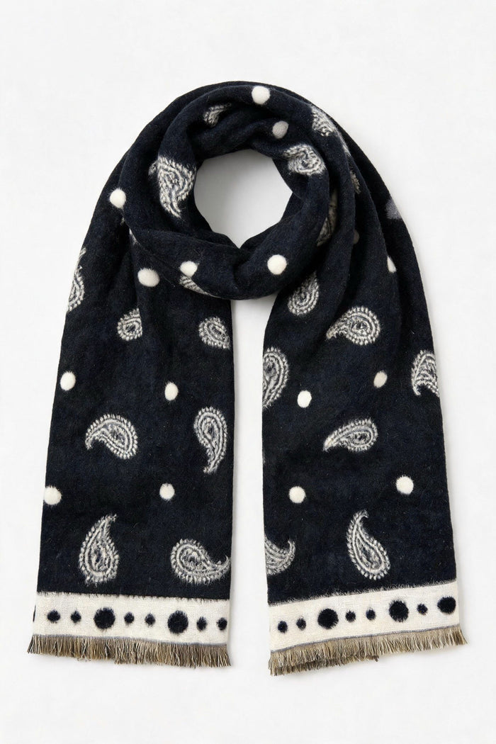 Paisley Jacquard Scarf wholesale - image 2