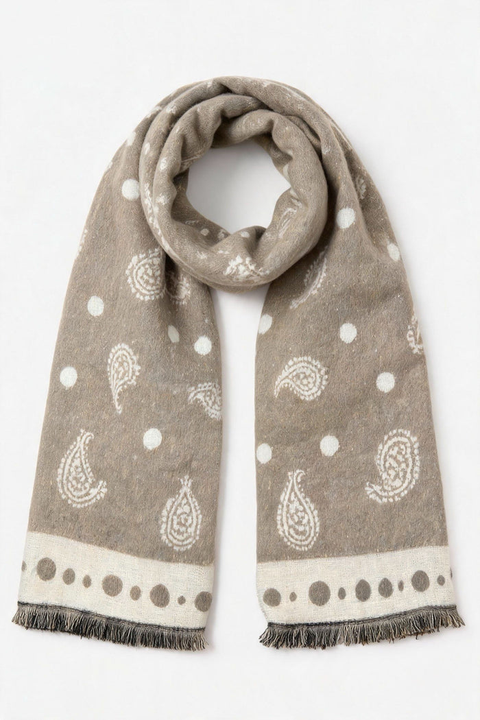 Paisley Jacquard Scarf wholesale - image 3