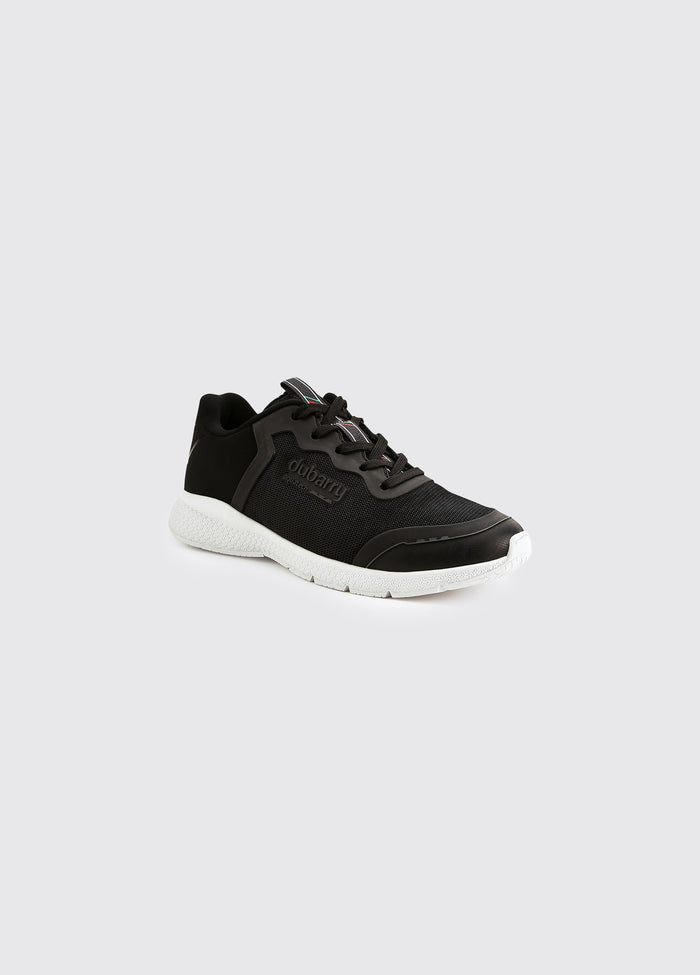 Palermo Ladies Lightweight Sporty Trainer - Black