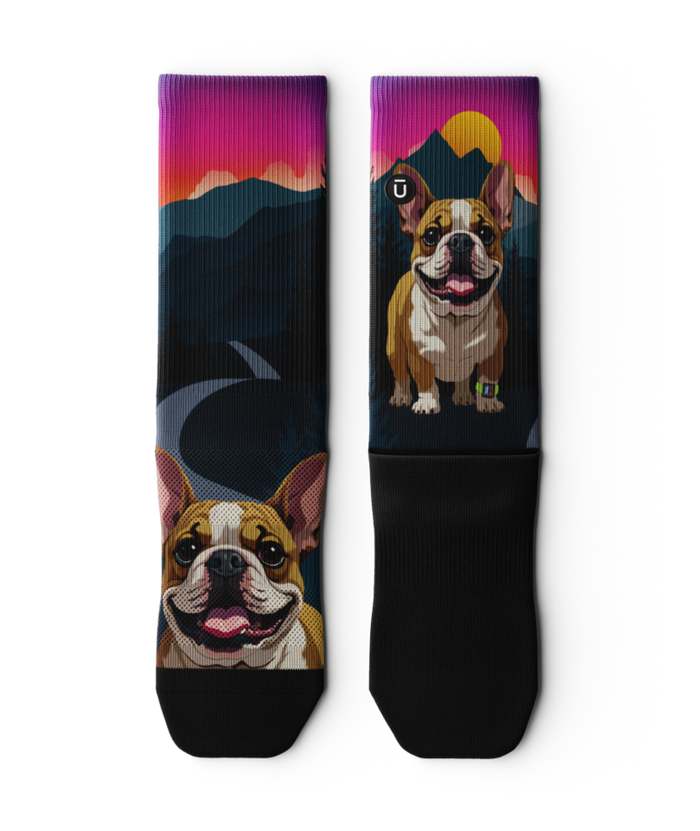 Paws Malone Athletic Crew Socks
