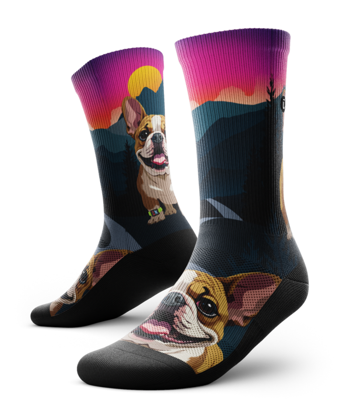 Paws Malone Athletic Crew Socks