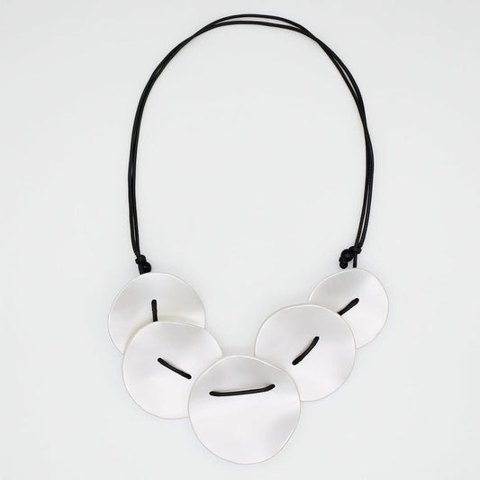 Pearl Opaline Drift Necklace