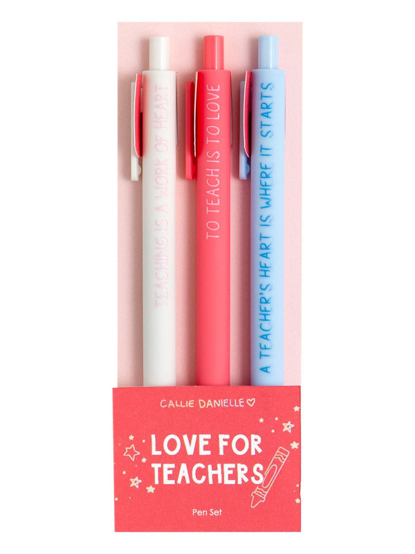 Pen Set Love for Teachers CALLIE DANIELLE