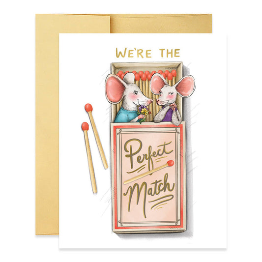 Perfect Match Love Card