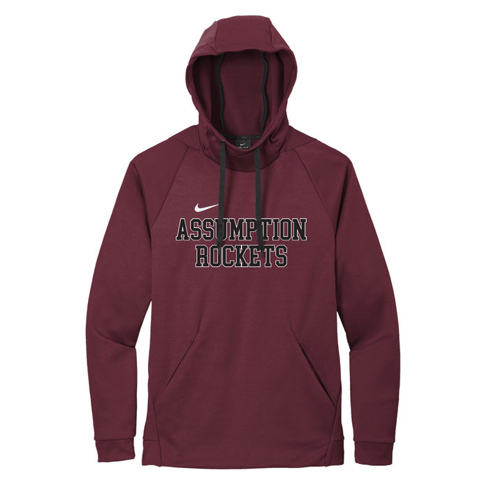 Nike Performance Hoodie - Maroon