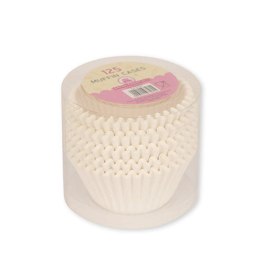 Plain Muffin Cases 125 Pack 331274
