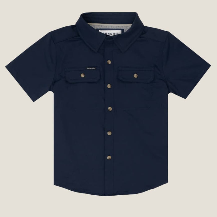 Poncho Youth The Pond Hopper Short Sleeve Shirt