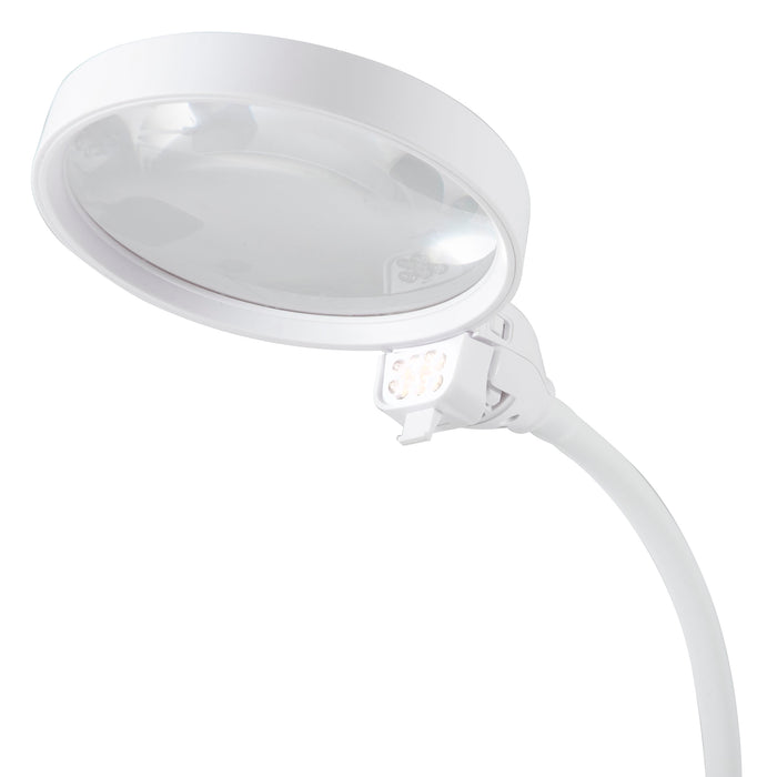 Purelite Table Lamp - White for Sewing, Crafts & Reading | CFPL33