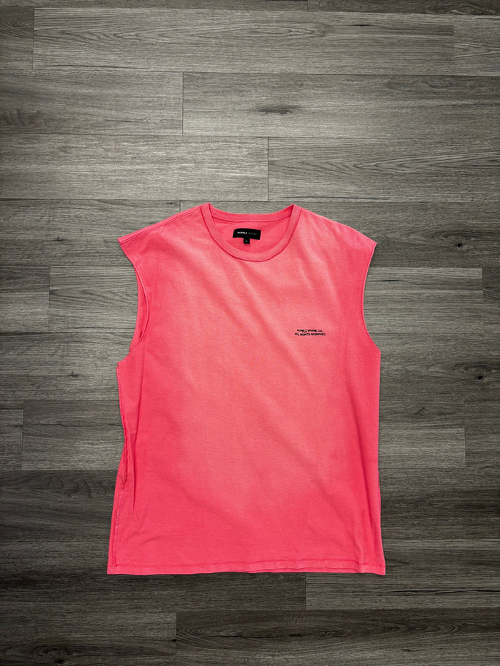 Purple Brand Tee Cut Off